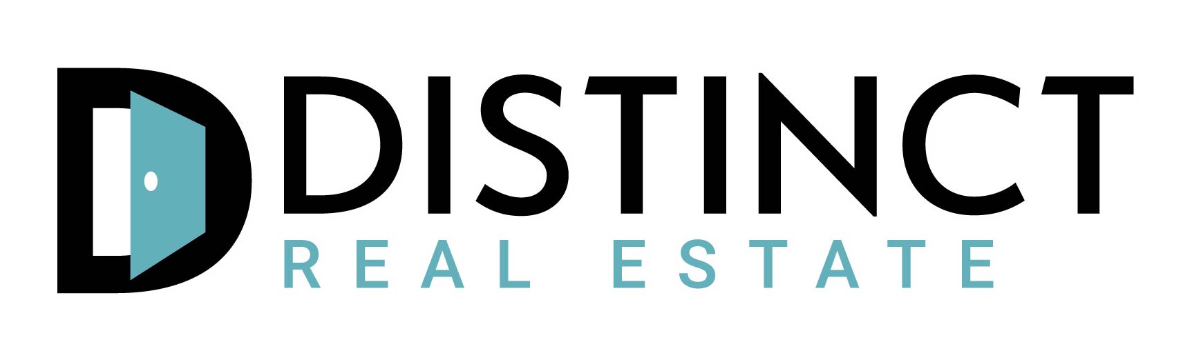 distinct real estate logo